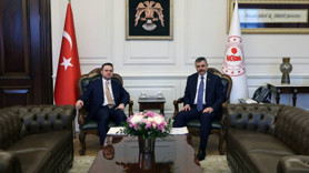 Bakan Çiftçi, Adalet Bakanı Akın Gürlek'i ağırladı