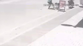 Sokak ortasında çocuğa dehşeti yaşattı! O 'anne' gözaltına alındı