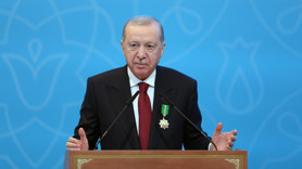 Cumhurbaşkanı Erdoğan, Astana'dan Türkistan'a hareket etti
