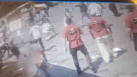 Taksim savaş alanına döndü! Kazmayla esnafa saldırdılar, tekme tokat dayak yediler