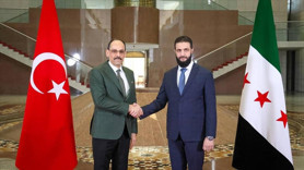 MİT Başkanı Kalın, Şara ile görüştü