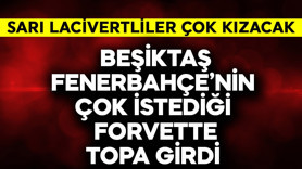 Beşiktaş, Fenerbahçe'nin çok istediği forvette topa girdi! Sarı lacivertliler çok kızacak