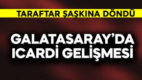 Galatasaray'da flaş Icardi gelişmesi! Taraftar şaşkına döndü