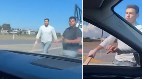 Trafikte sopalı dehşet: Bedeli 180 bin lira!