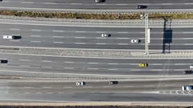 İstanbul'da manzara tersine döndü! Trafik yüzde 1 ölçüldü