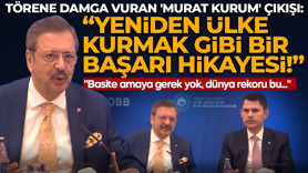 Törene damga vuran 'Murat Kurum' çıkışı: "Yeniden ülke kurmak gibi bir başarı hikayesi! Basite amaya gerek yok, dünya rekoru bu..."