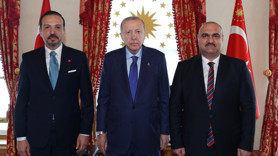 Cumhurbaşkanı Erdoğan, Kerkük Valisi ve Irak Türkmen Cephesi Başkanı Seman'ı kabul etti