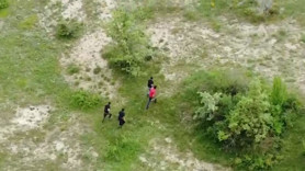Kaçak kazı yaparken dronla yakalandılar! Muhtarın dikkati ortaya çıkardı