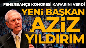 Rekor katılımlı seçim! Kongre tercihini yaptı: Fenerbahçe’nin yeni Başkanı Aziz Yıldırım