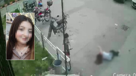 Adana'da mucizevi olay! 12'nci kattan düştü, sağ kurtuldu! O anlar kamerada