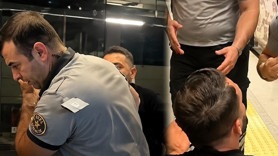 Sosyal medyayı sallayan kavga! Marmaray’da yolcular birbirine girdi! Güvenlikçi bir yumrukla yere serdi