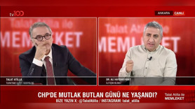 Ali Haydar Fırat tv100'de: "İmamoğlu partiyi kendine siper etti, CHP futbol kulübü gibi yönetilmez"
