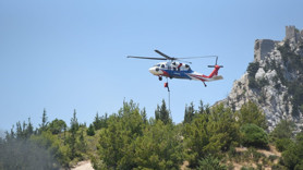 Yavru vatanda nefes kesen tatbikat! Türk Kartalları St. Hilarion'da destan yazdı