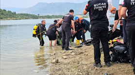 Burdur'da serinlemek için baraja girdi, sonu acı bitti