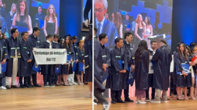 Üniversitede ayet yazılı pankartın kapatılmasına soruşturma! YÖK duyurdu
