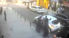 Avcılar’da trafik durdu, Yumruklar havada uçuştu! O anlar kamerada
