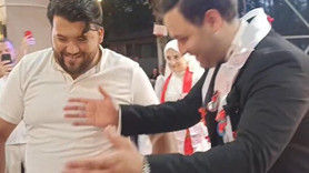 Düğünde gören dönüp bir daha baktı: Damada dana hediye ettiler!