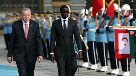 Cumhurbaşkanı Erdoğan Senegal Cumhurbaşkanı ile görüştü