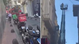 İstiklal Caddesi'nde AVM'de yangın