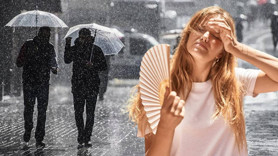 Bir yanda sıcak, diğer yanda fırtına! Meteoroloji'den çifte uyarı: 14 ilde alarma geçildi