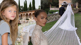 'Dünyanın en güzel kızı' Thylane Blondeau evlendi! 64 milyon dolarlık görkemli düğün olay oldu
