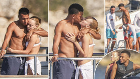 Mbappe aşka geldi: Yatta romantizm!