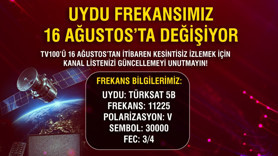 Televizyonlarda yeni dönem 16 Ağustos'ta başlıyor! İşte tv100'ün yeni frekans bilgileri