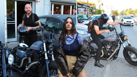 Eski eşi motosikletiyle ölümden döndü!