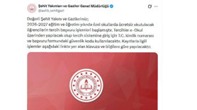 Özel okullarda ücretsiz okutulacak öğrencilerin tercih başvuruları başladı