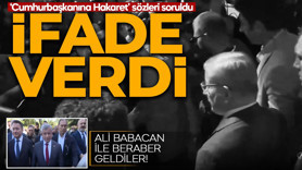 SON DAKİKA: Ahmet Davutoğlu ifade verdi! Adliyeye Ali Babacan ile beraber geldiler!