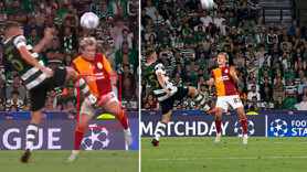 Sporting- Galatasaray maçında skandal pozisyon! Eskas sarı kart vermişti, hakemler yorumladı: “Sahada kırmızı kart olmalıydı”