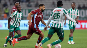 Trabzonspor, Konya deplasmanında tek golle yıkıldı