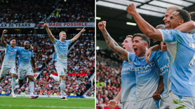 Manchester City, 10 kişi kaldı ama pes etmedi! Derbide Manchester United’ı devirdi