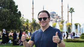 King of İstanbul bu kez yarışmadı! Efsane pilot Felipe Massa, İstanbul'u keşfetti, hayran kaldı
