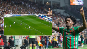 Gift Orban’dan Beşiktaş’a mükemmel gol! Çok uzaklardan Nübel’i avladı