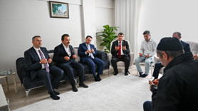 Adalet Bakanı Akın Gürlek, şehit Faik Yüce’nin ailesini ziyaret etti