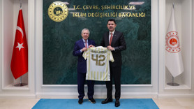 Bakan Murat Kurum, Fenerbahçe Başkanı Aziz Yıldırım’ı kabul etti