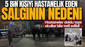 5 bin kişiyi hastanelik eden salgının nedeni belli oldu! Numuneler Ankara’ya gönderildi