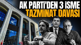AK Parti'den Şaban Sevinç, Timur Soykan ve Zeynel Emre hakkında tazminat davası