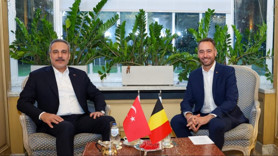 Dışişleri Bakanı Hakan Fidan Belçikalı mevkidaşı ile görüştü