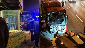 Ankara'da feci kaza! EGO otobüsü üst geçide çarptı: 24 yaralı