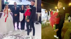 Antalya'da düğünde ilginç olay! Damadın hediyesi şoke etti