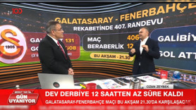 Dev derbiye saatler kala tv100'de Ozan Zeybek'ten çarpıcı tahmin! "Bir Fenerbahçeli olarak bu skora razıyım"