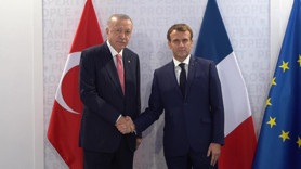 Cumhurbaşkanı Erdoğan, Fransa Cumhurbaşkanı Macron ile görüştü