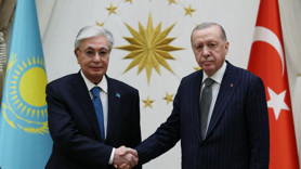 Cumhurbaşkanı Erdoğan Kazakistanlı mevkidaşıyla görüştü
