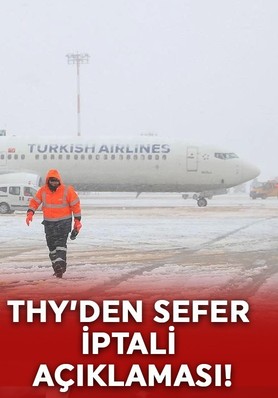 THY’den sefer iptali açıklaması!