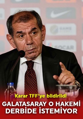 Galatasaray’dan yabancı hakem kararı! TFF’ye bildirildi! O hakemi istemediler