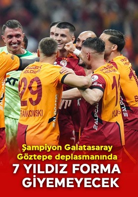 Şampiyon Galatasaray, Göztepe’ye konuk oluyor! 7 yıldız yok! İşte muhtemel ilk 11’ler