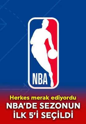 Herkes merak ediyordu! NBA’de sezonun ilk 5’i seçildi!