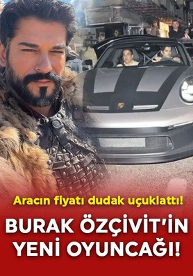 Burak Özçivit yeni spor arabasını garajına ekledi! Aracın fiyatı dudak uçuklattı